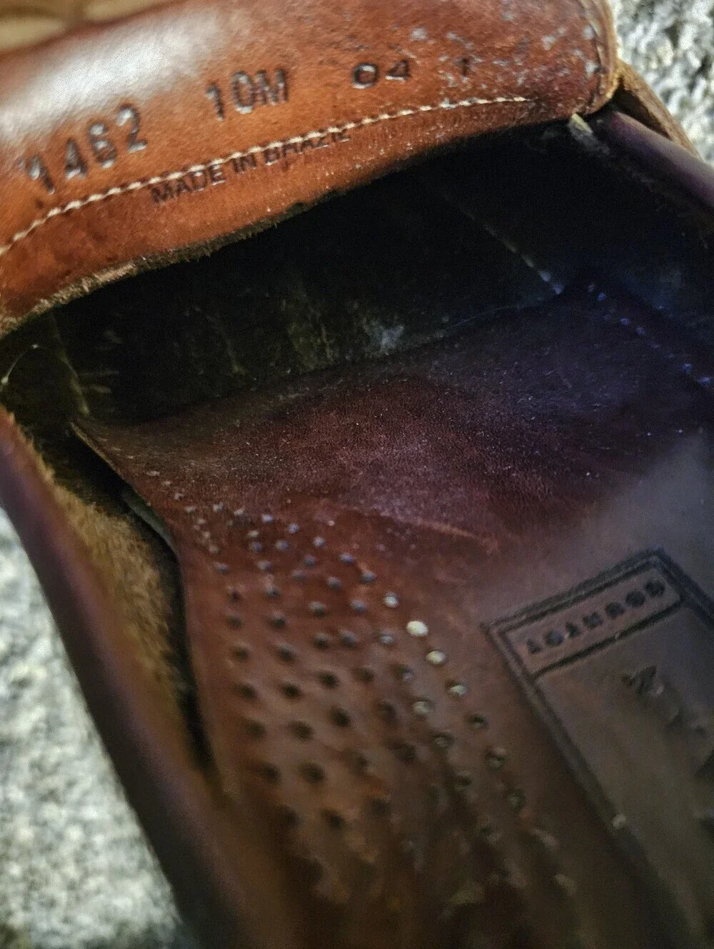 Cole Haan smooth chestnut